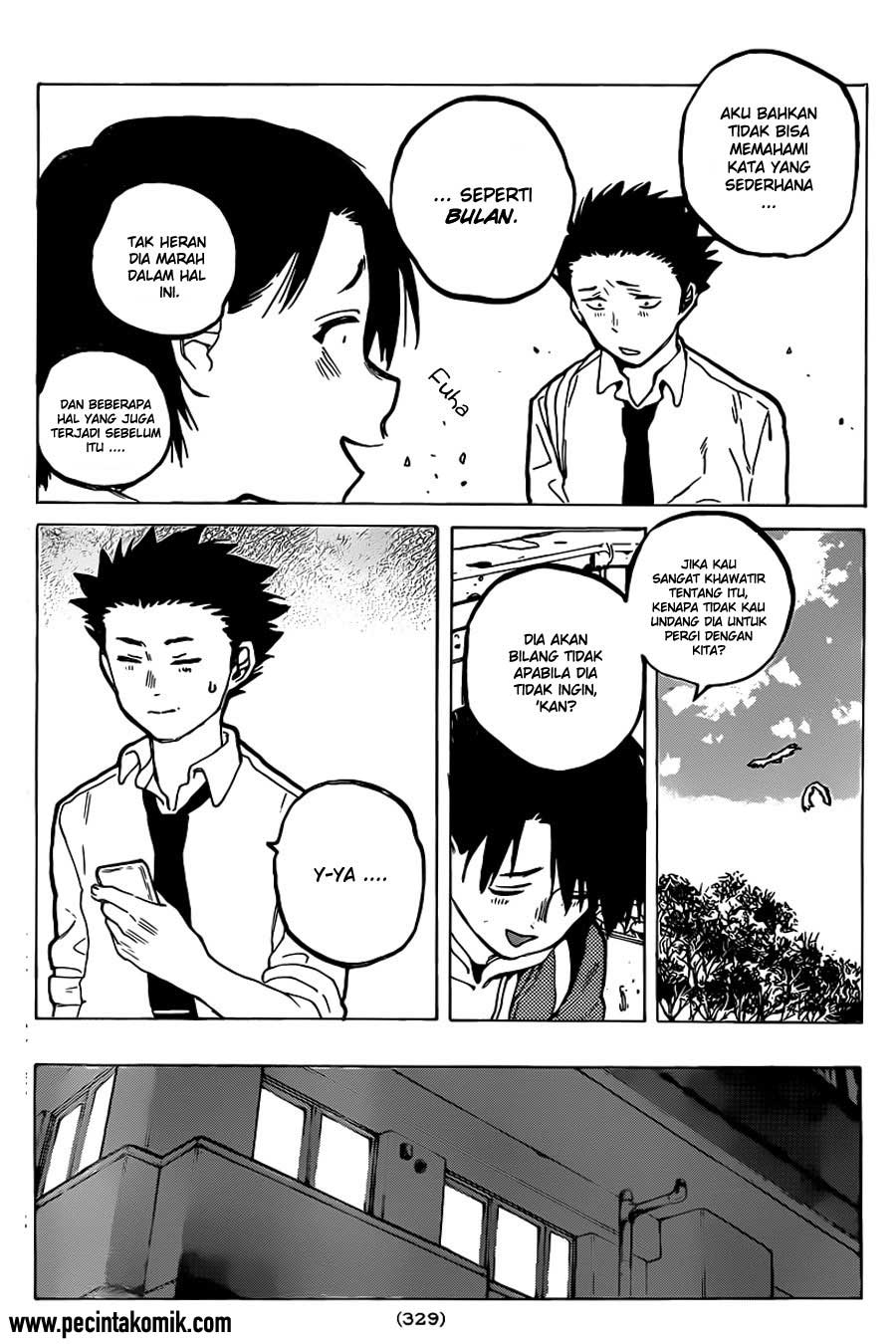 Koe no Katachi Chapter 24 - halaman 18