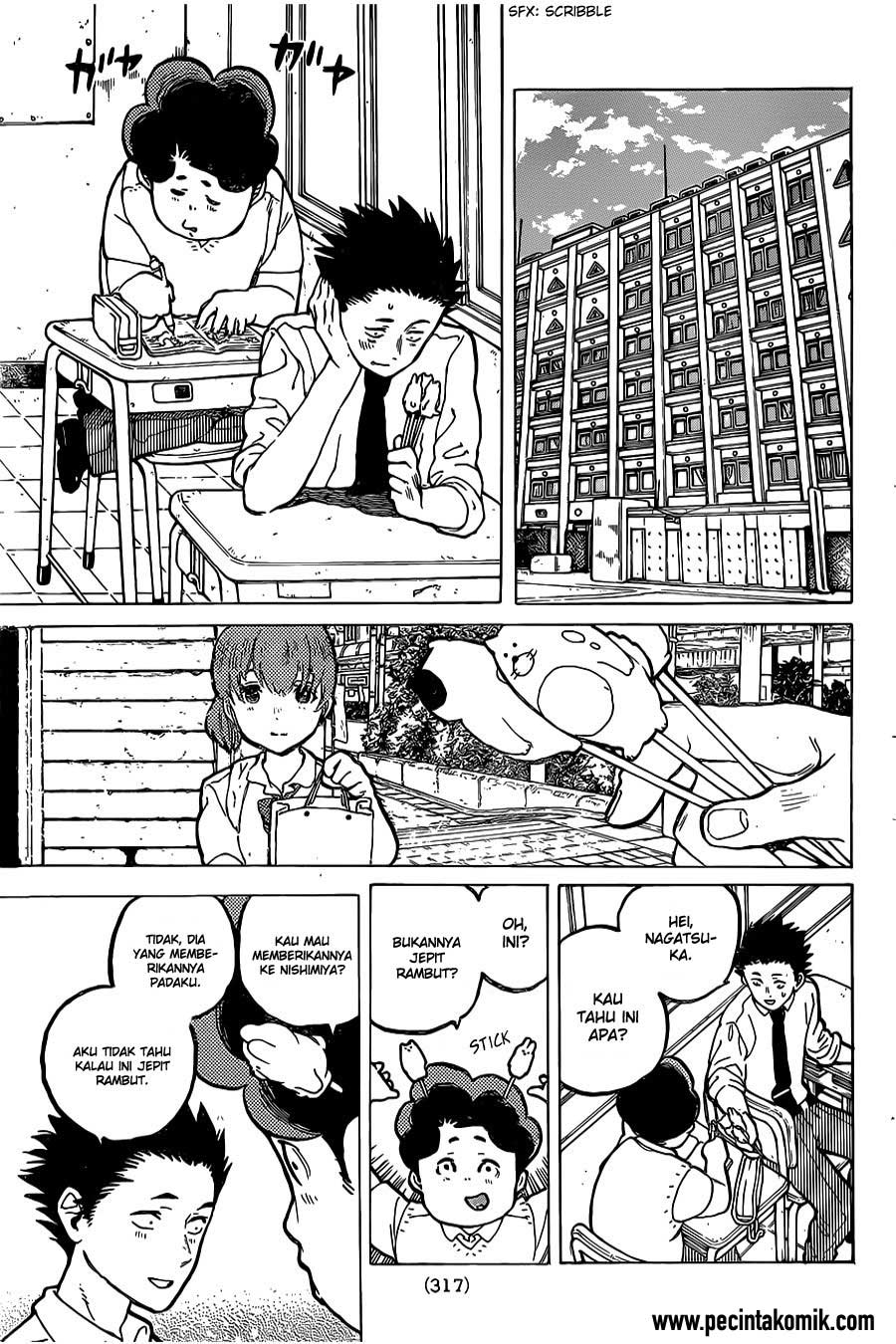 Koe no Katachi Chapter 24 - halaman 6