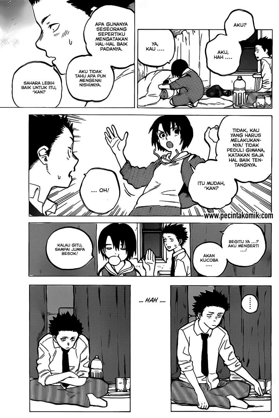 Koe no Katachi Chapter 28 - halaman 10