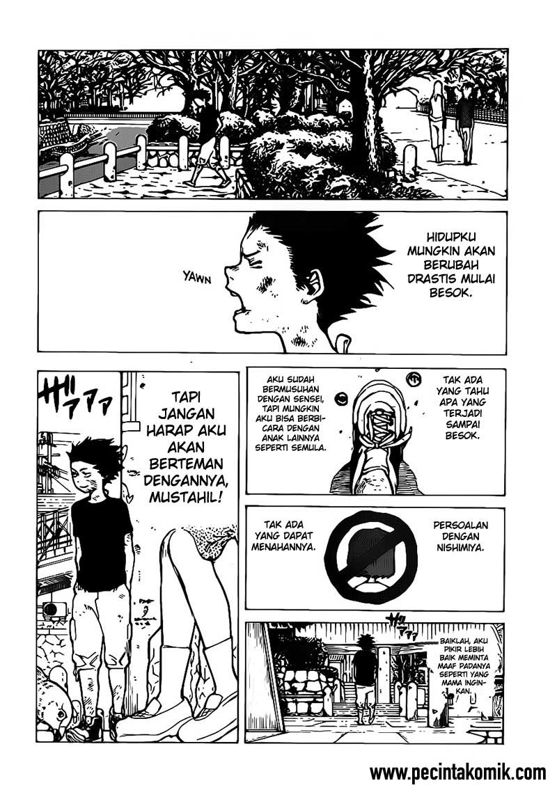 Koe no Katachi Chapter 3 - halaman 21