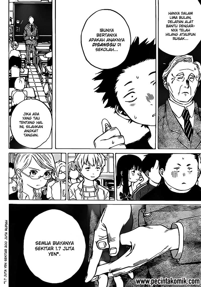 Koe no Katachi Chapter 3 - halaman 9