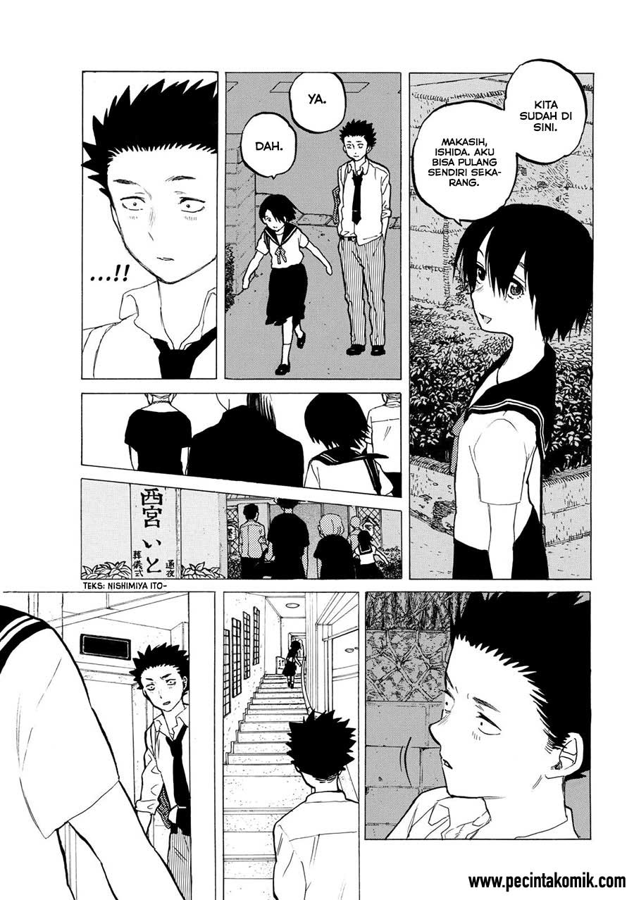Koe no Katachi Chapter 30 - halaman 22