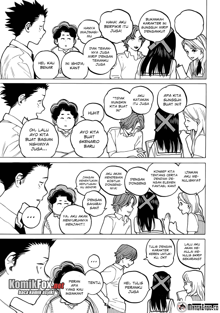 Koe no Katachi Chapter 33 - halaman 16