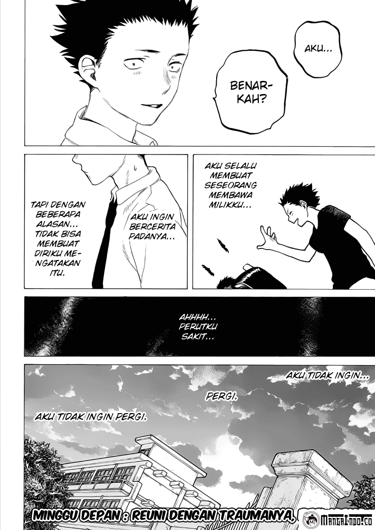 Koe no Katachi Chapter 34 - halaman 20