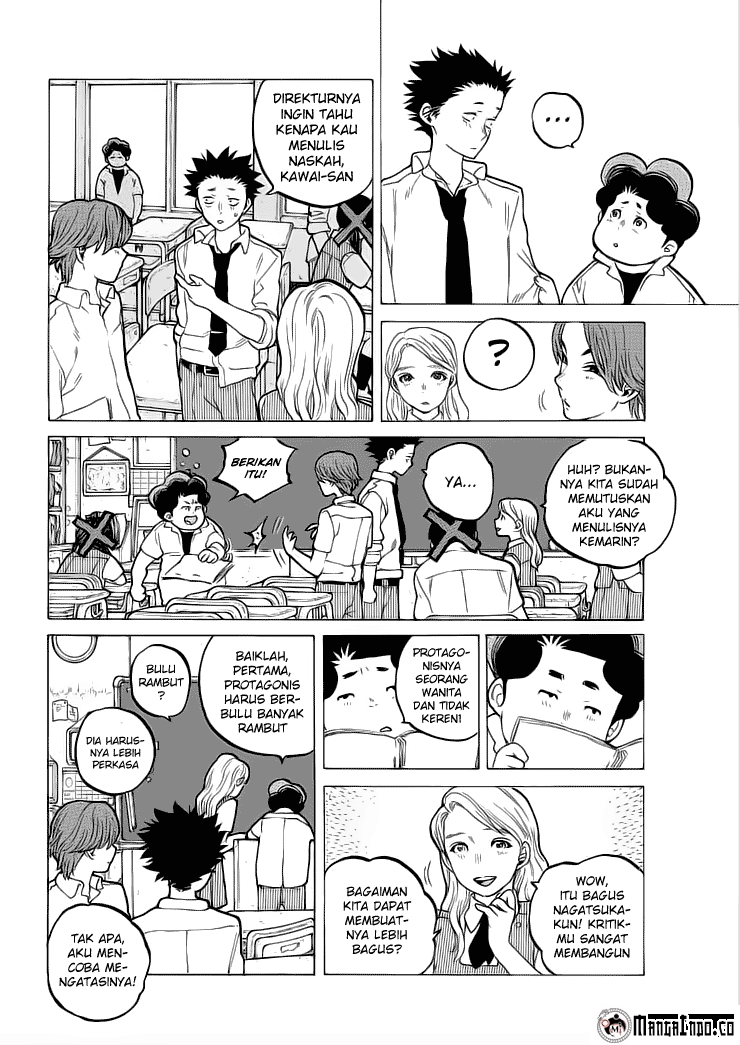 Koe no Katachi Chapter 34 - halaman 3