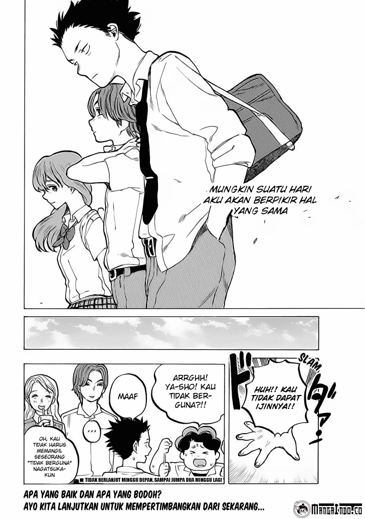 Koe no Katachi Chapter 35 - halaman 21