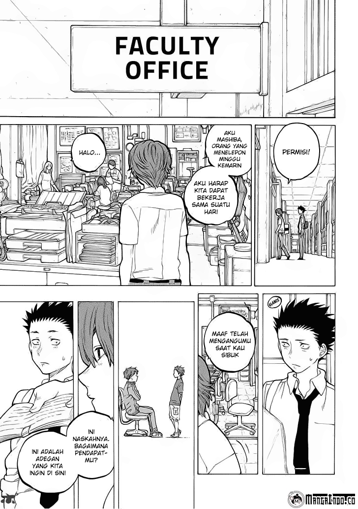 Koe no Katachi Chapter 35 - halaman 3