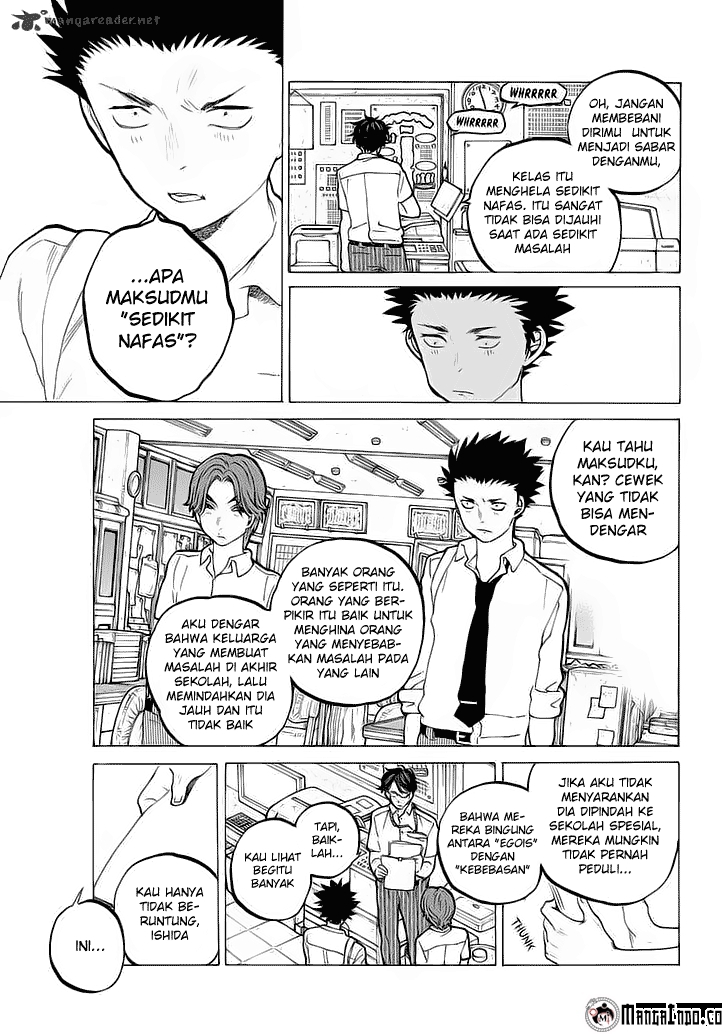 Koe no Katachi Chapter 35 - halaman 8