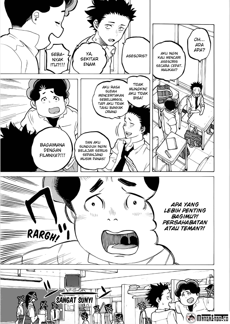 Koe no Katachi Chapter 36 - halaman 3