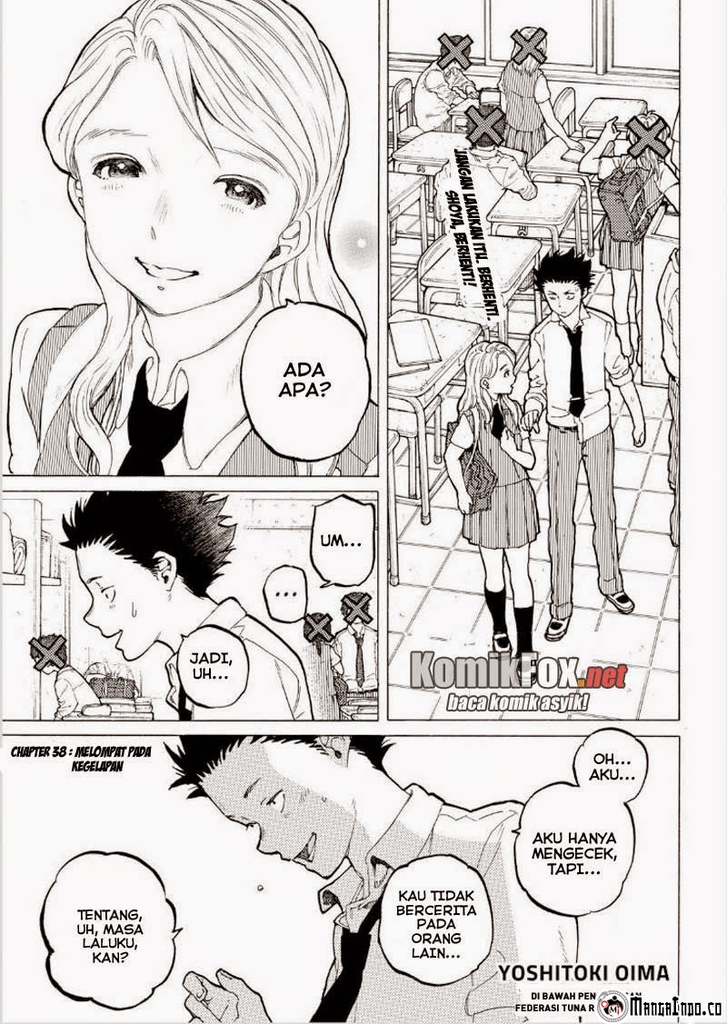 Koe no Katachi Chapter 38 - halaman 2