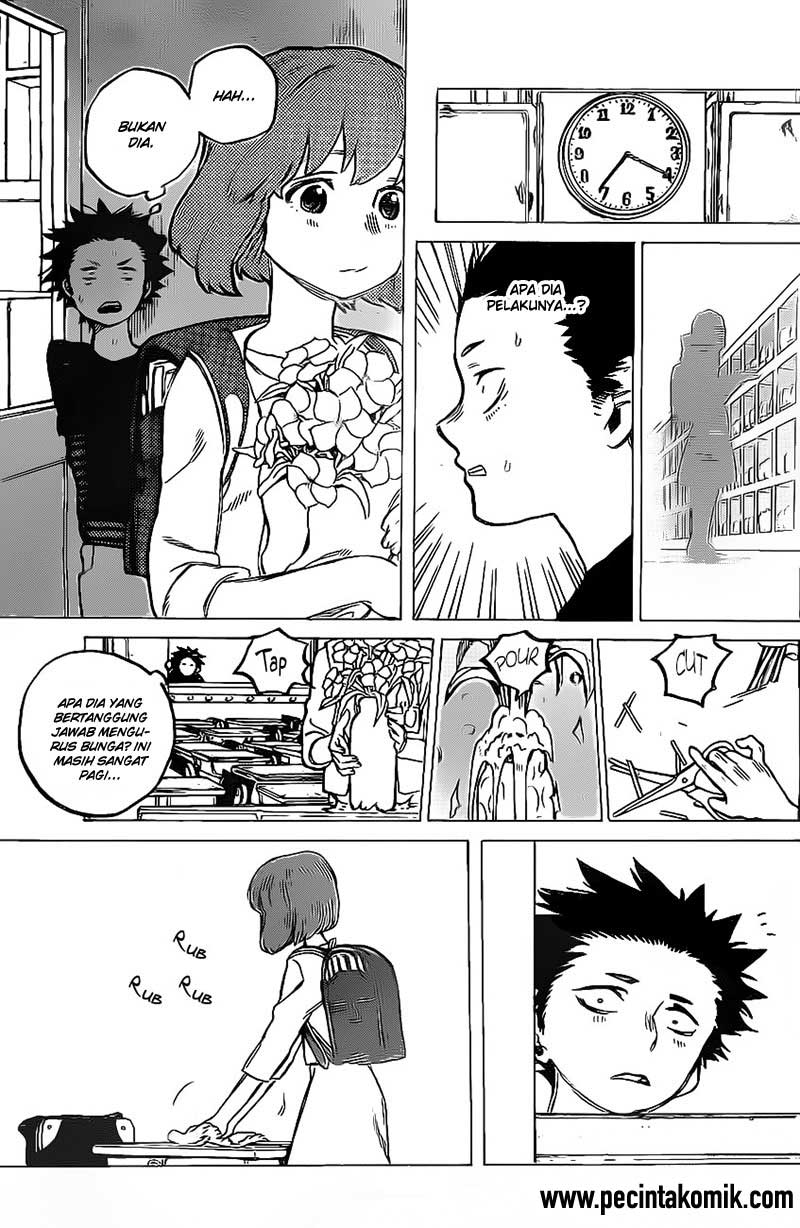 Koe no Katachi Chapter 4 - halaman 11