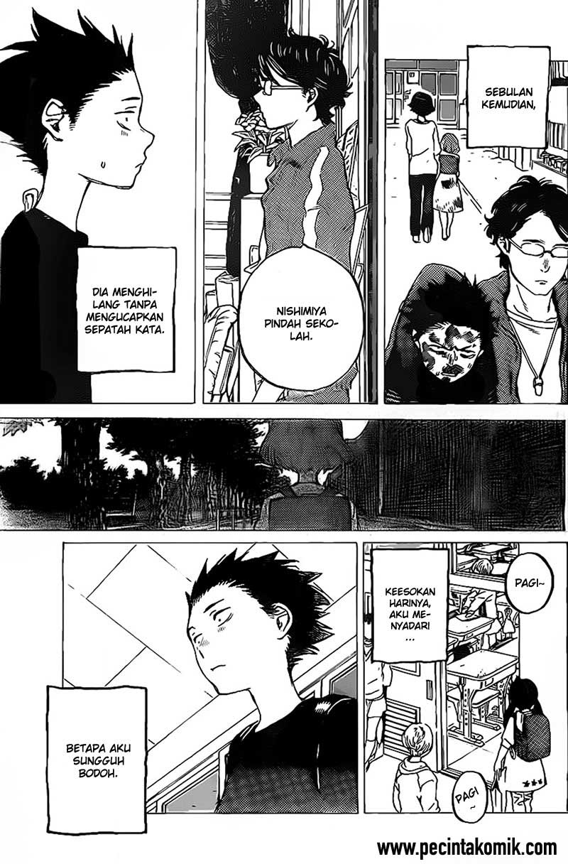 Koe no Katachi Chapter 4 - halaman 21