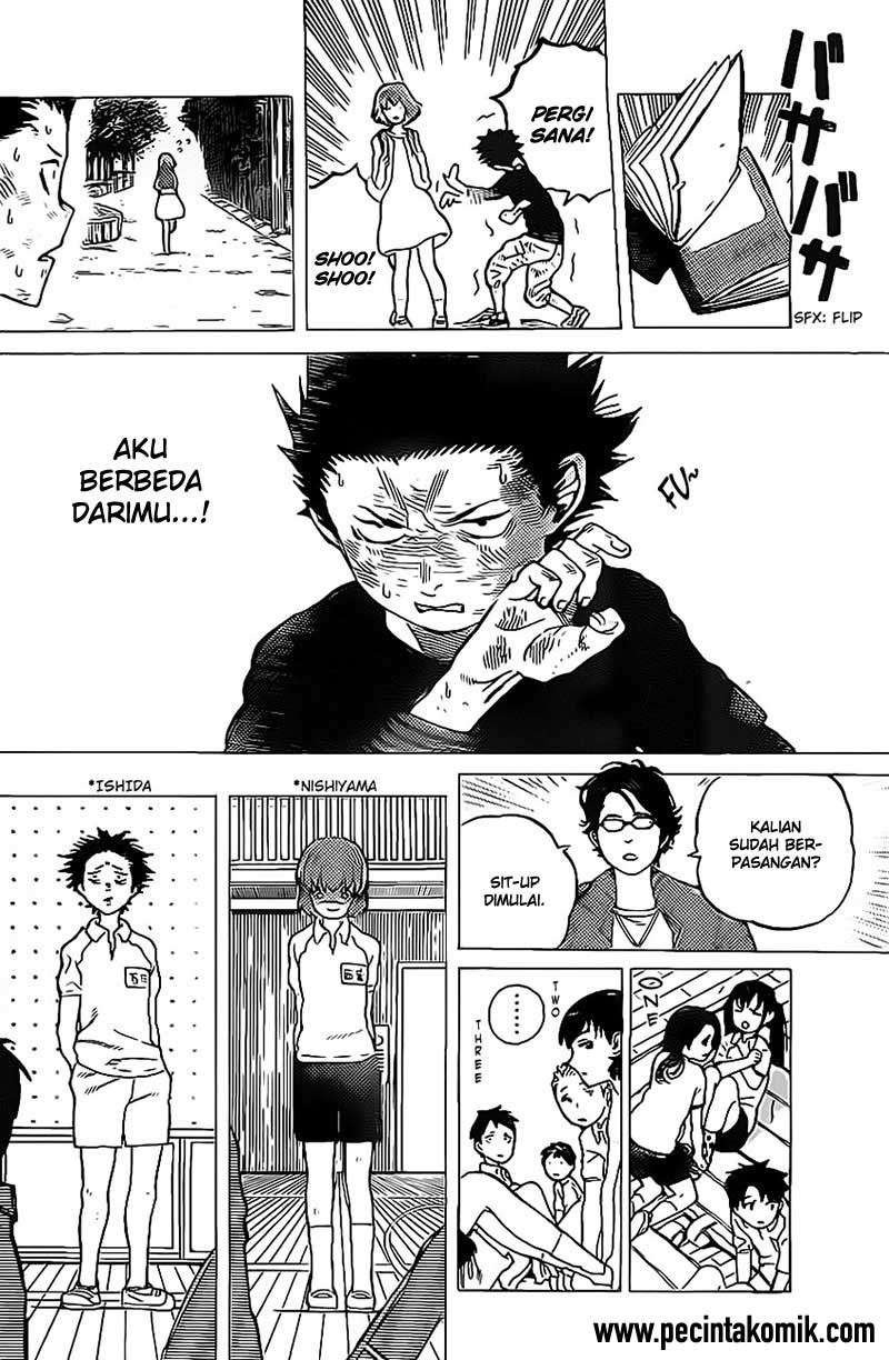 Koe no Katachi Chapter 4 - halaman 4