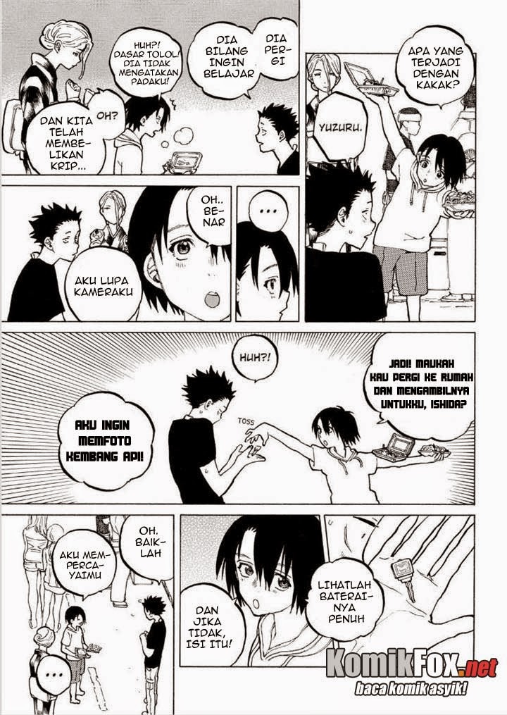 Koe no Katachi Chapter 42 - halaman 8