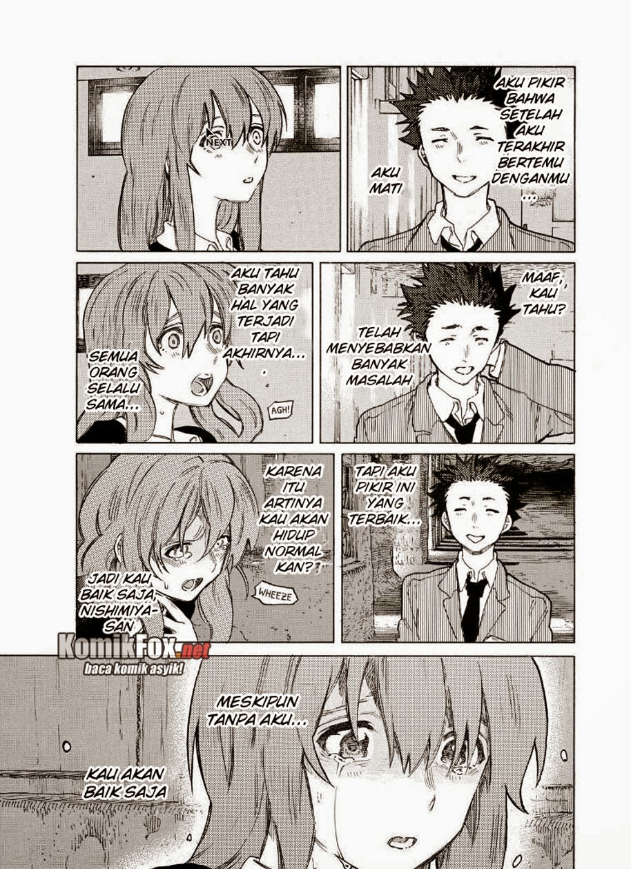 Koe no Katachi Chapter 51 - halaman 16