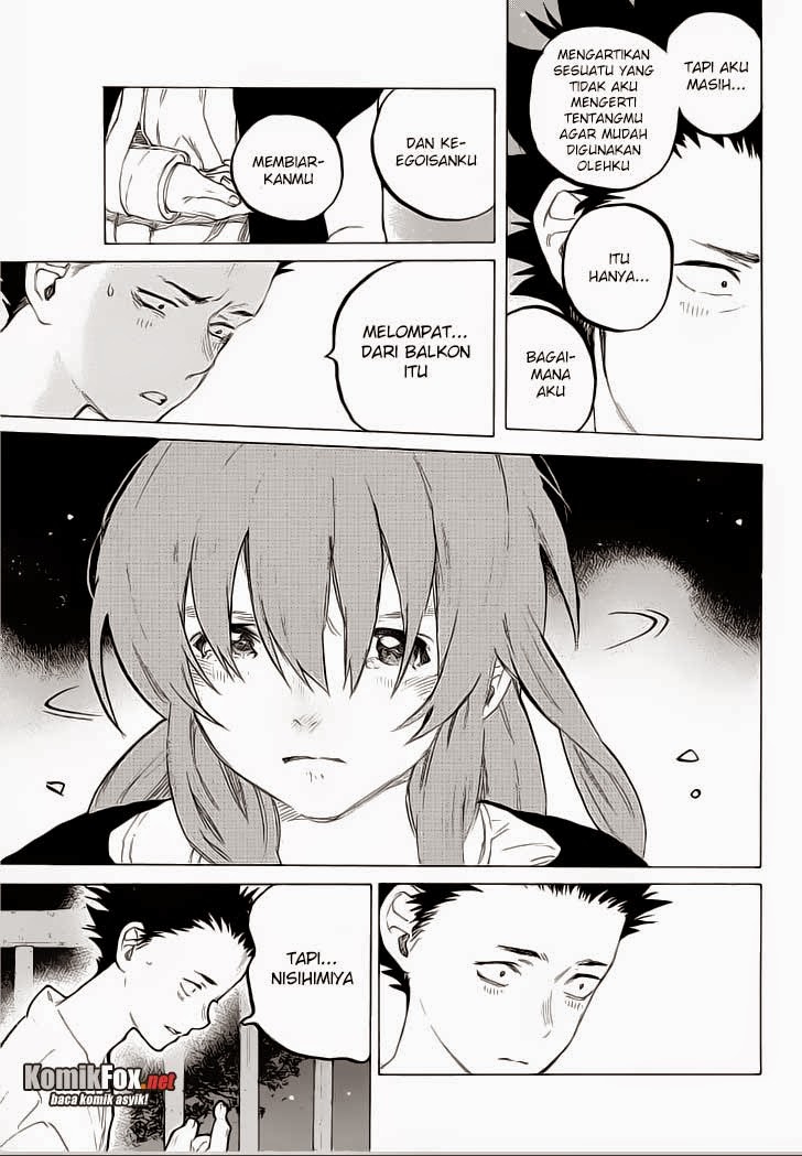 Koe no Katachi Chapter 54 - halaman 8