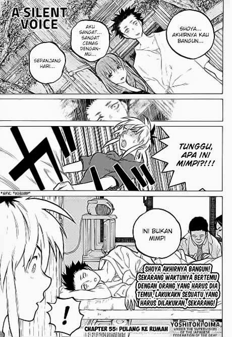 Koe no Katachi Chapter 55 - halaman 2