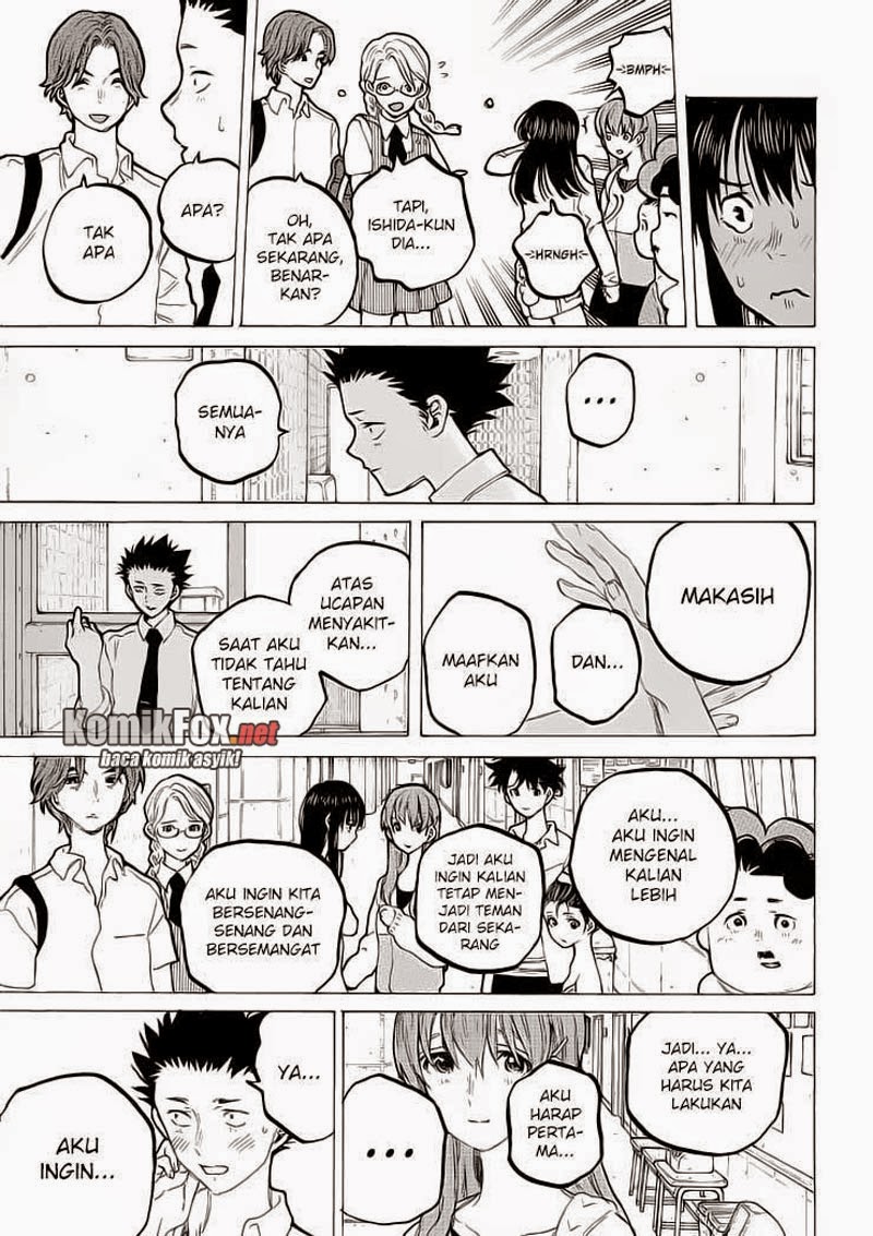 Koe no Katachi Chapter 57 - halaman 13