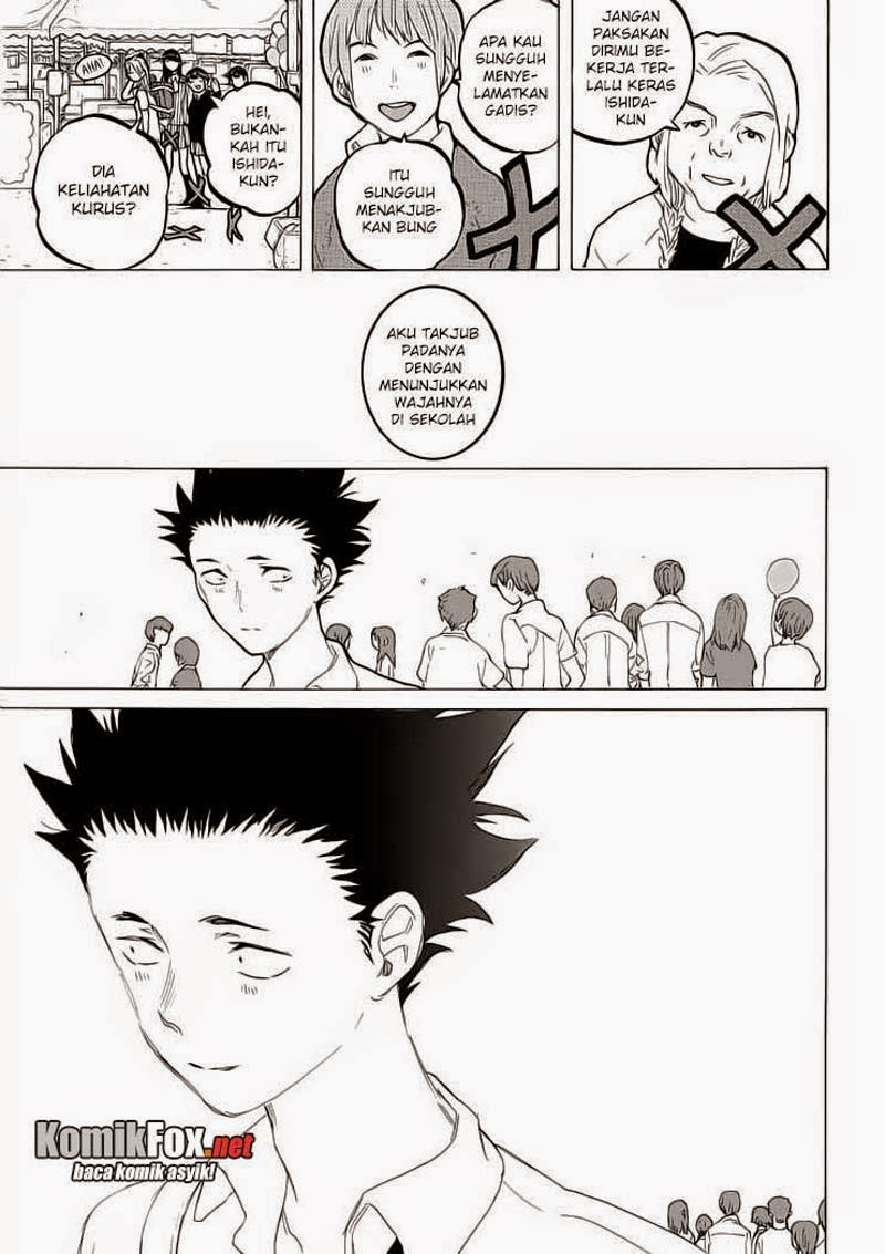 Koe no Katachi Chapter 57 - halaman 15