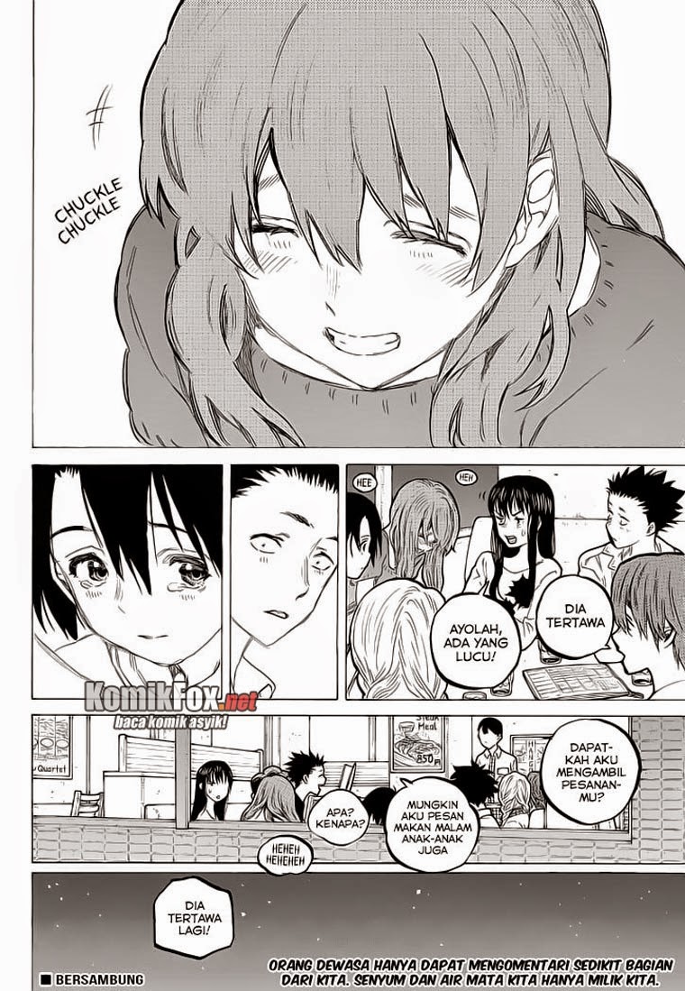 Koe no Katachi Chapter 58 - halaman 18