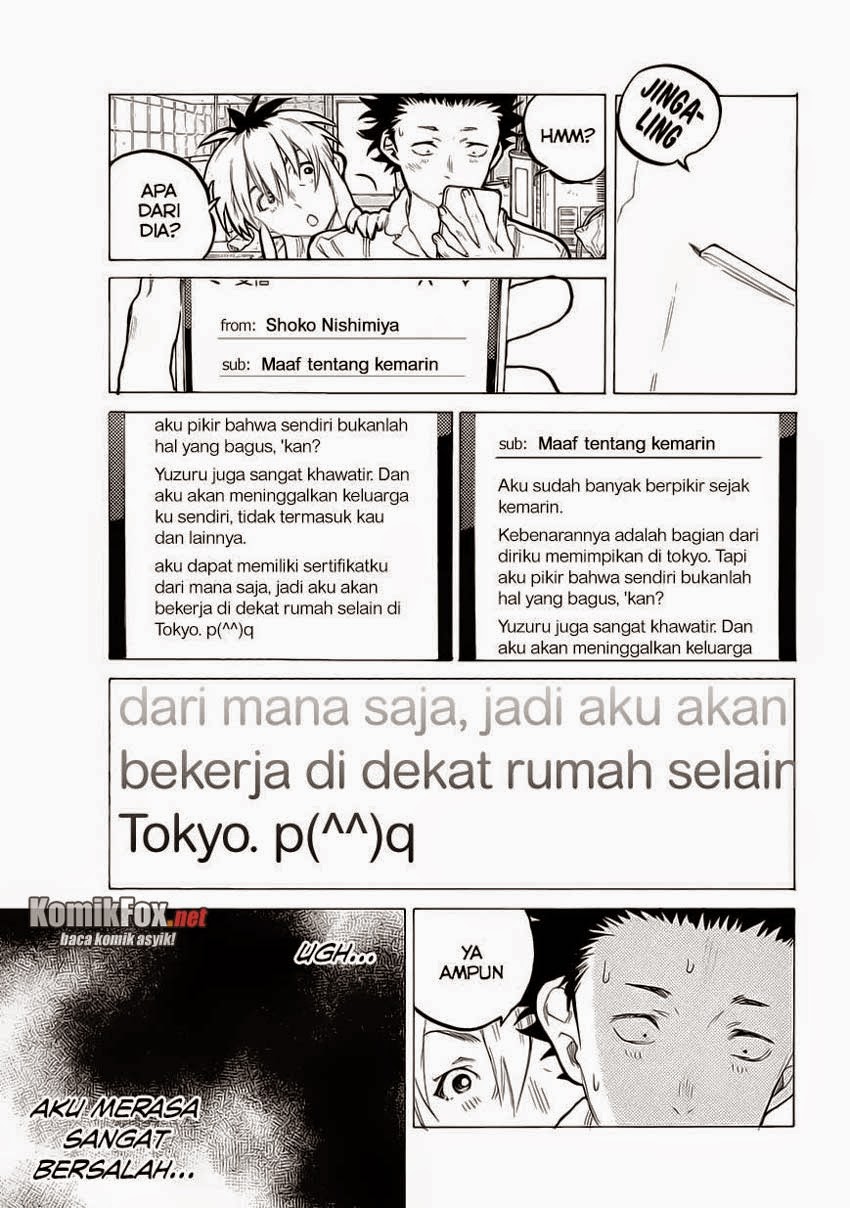 Koe no Katachi Chapter 60 - halaman 3