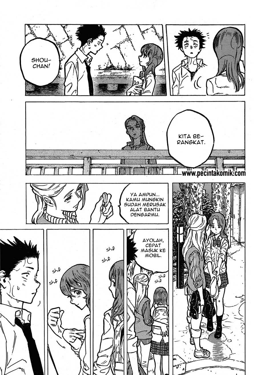 Koe no Katachi Chapter 7 - halaman 17
