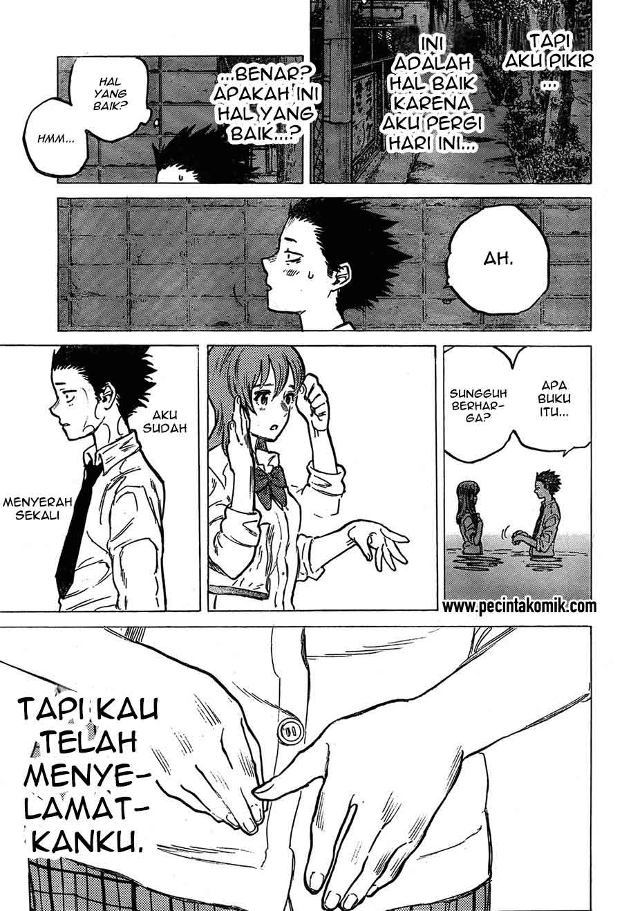 Koe no Katachi Chapter 7 - halaman 23