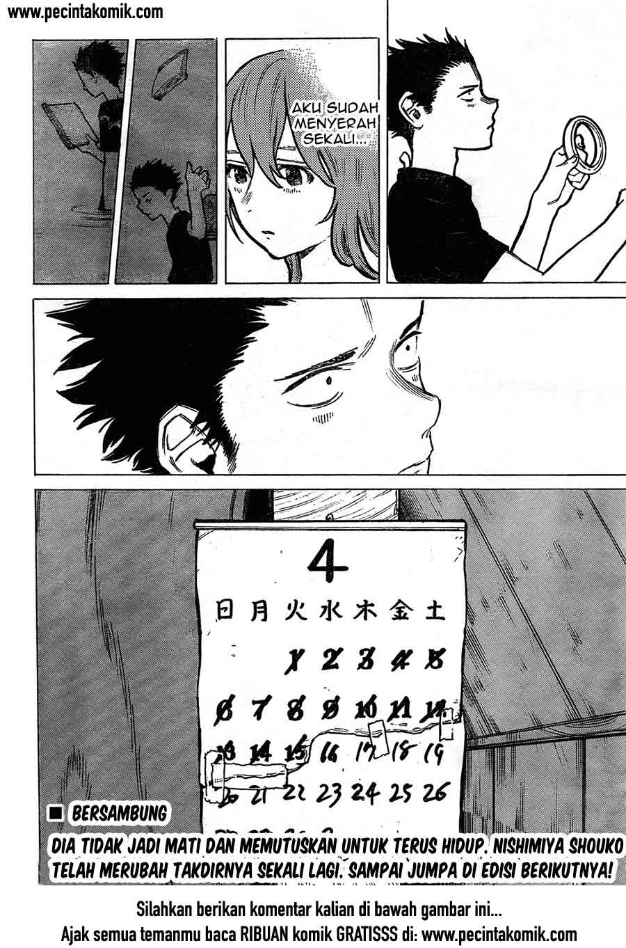 Koe no Katachi Chapter 7 - halaman 26