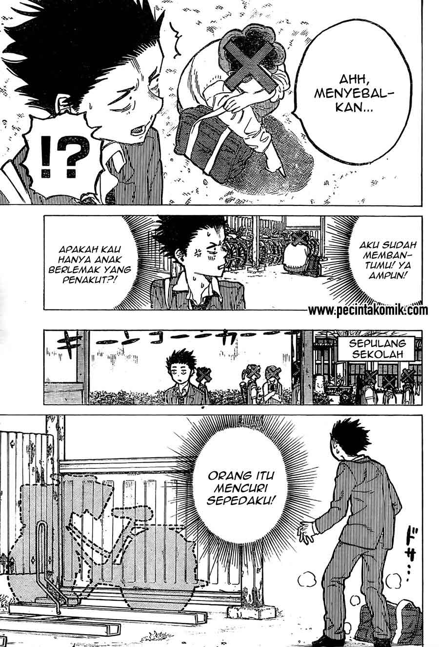 Koe no Katachi Chapter 8 - halaman 10