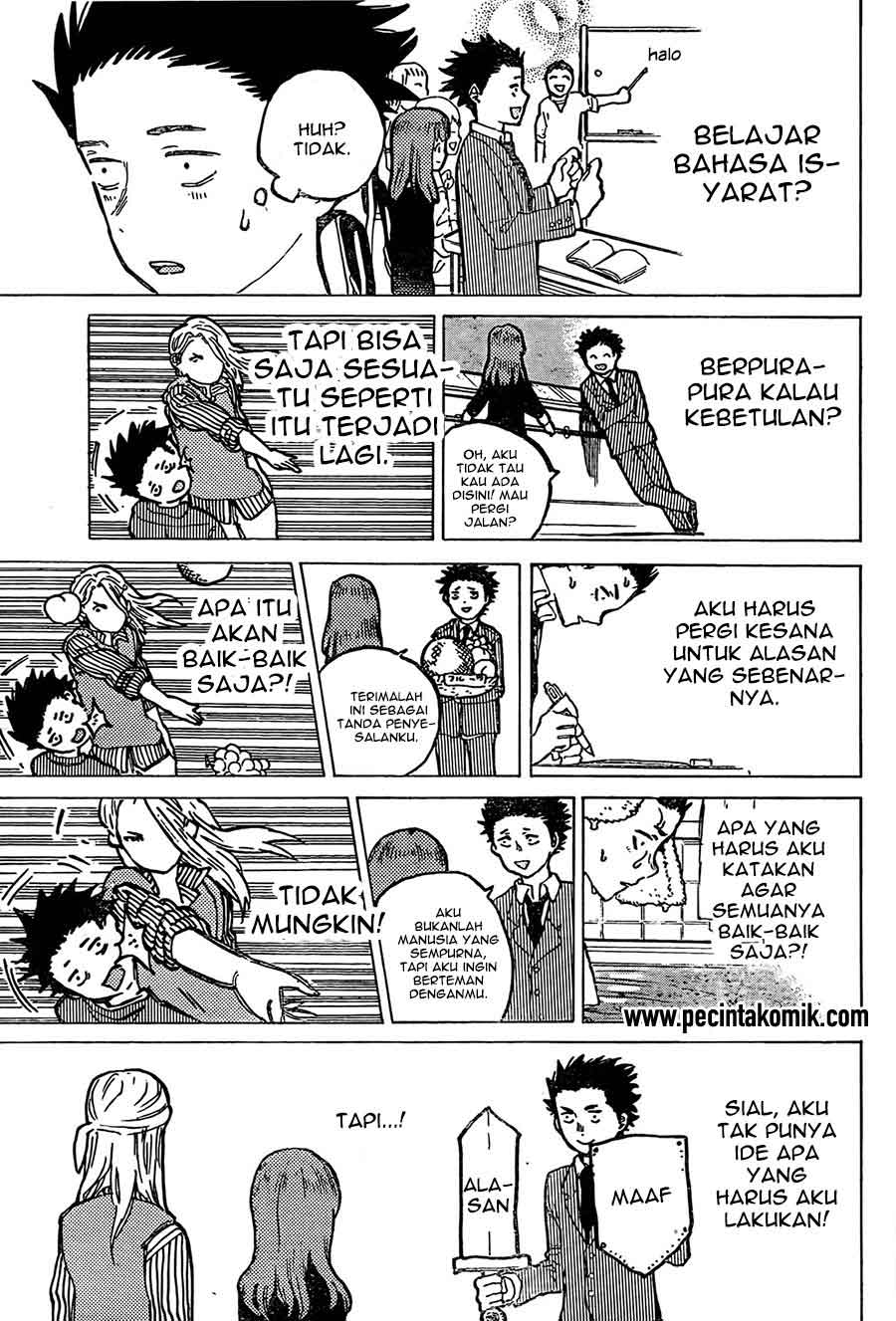 Koe no Katachi Chapter 8 - halaman 6