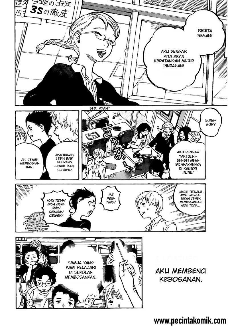 Koe no Katachi Chapter 1 - halaman 19