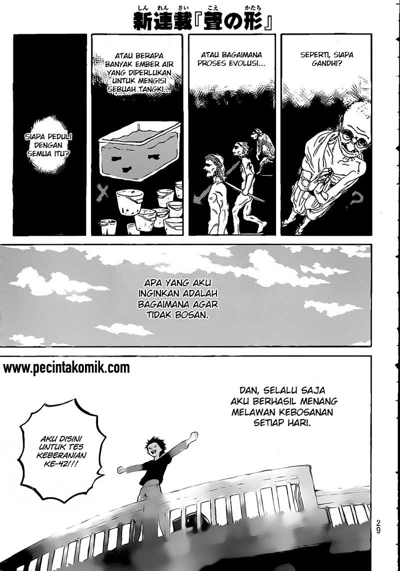 Koe no Katachi Chapter 1 - halaman 20