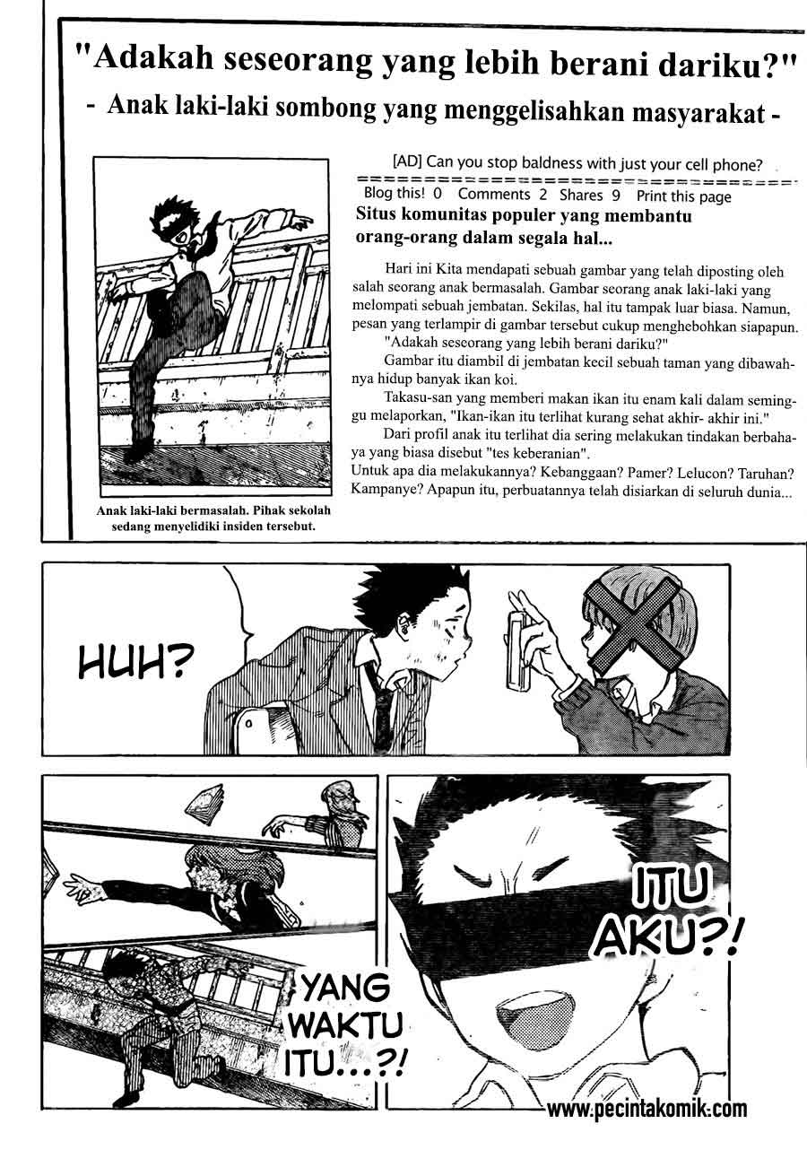 Koe no Katachi Chapter 10 - halaman 19