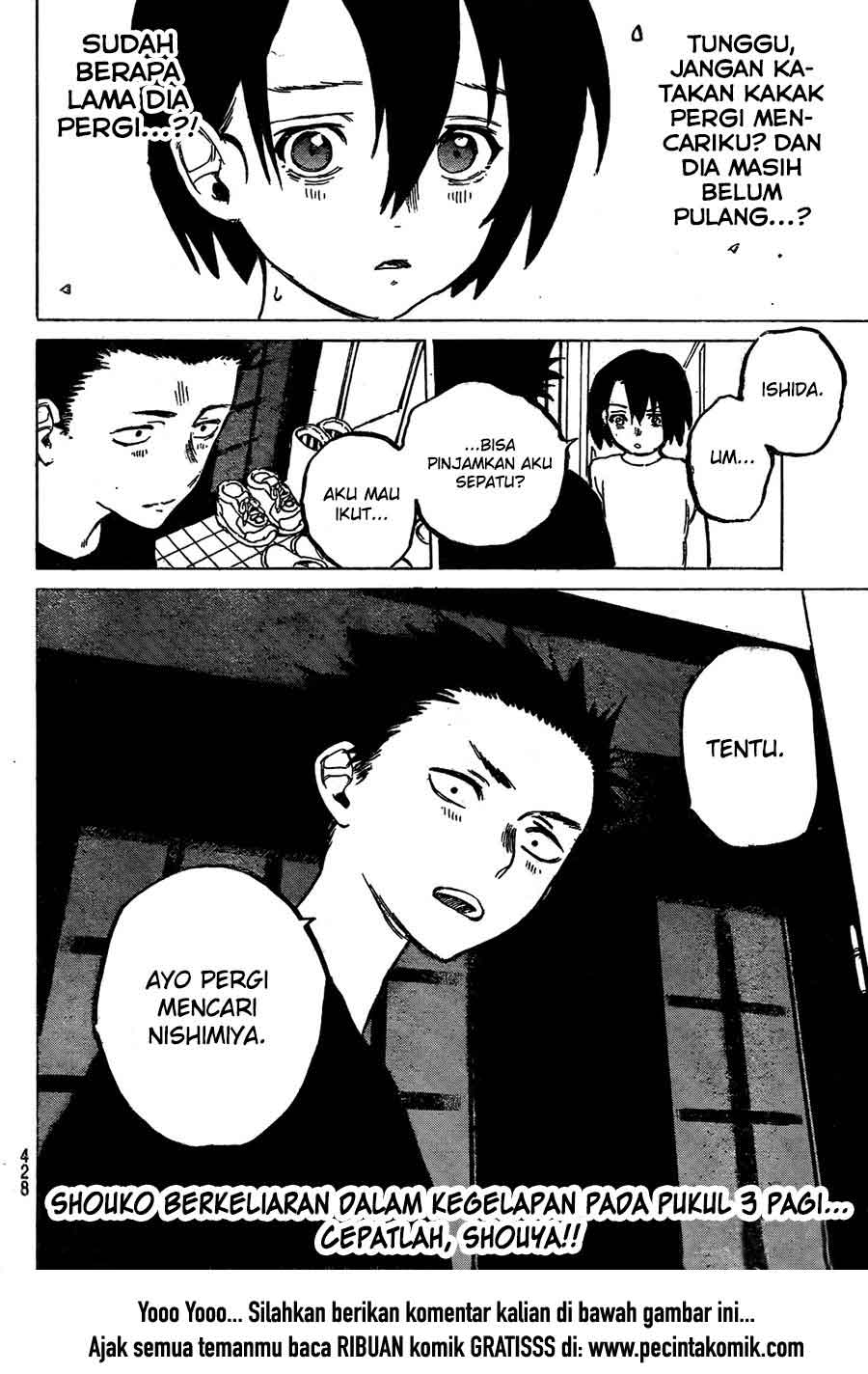 Koe no Katachi Chapter 12 - halaman 21