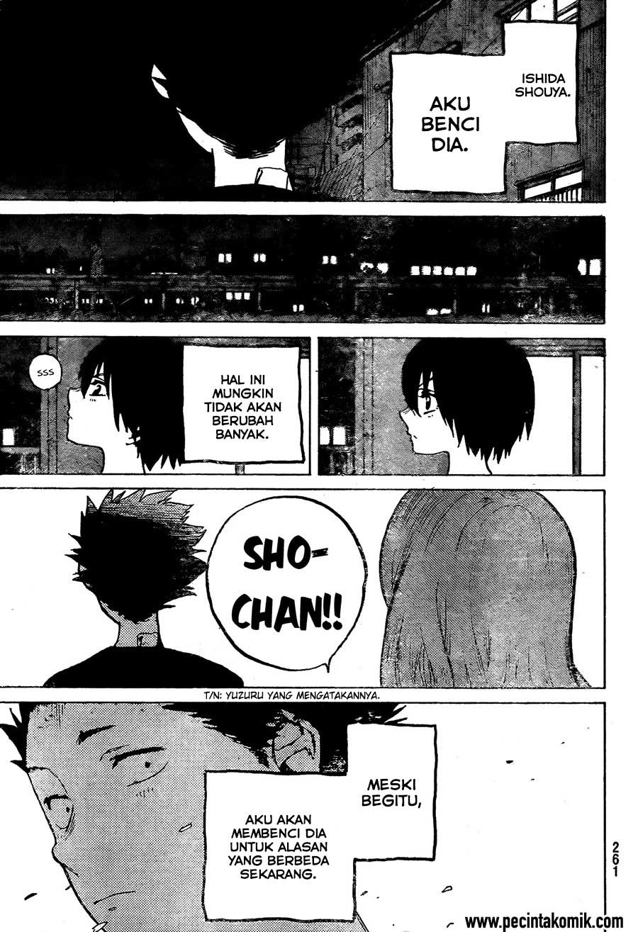 Koe no Katachi Chapter 14 - halaman 25