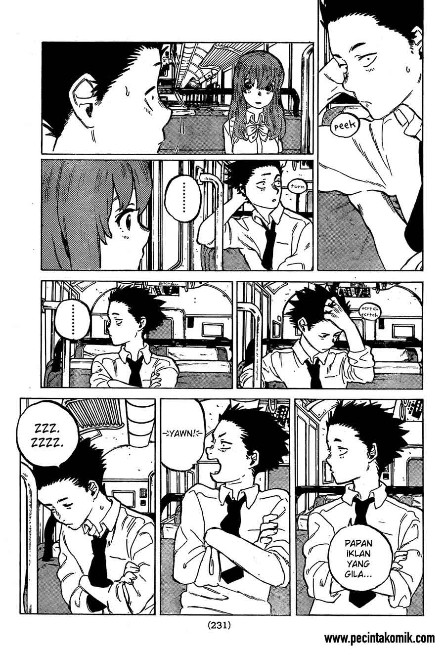 Koe no Katachi Chapter 15 - halaman 18