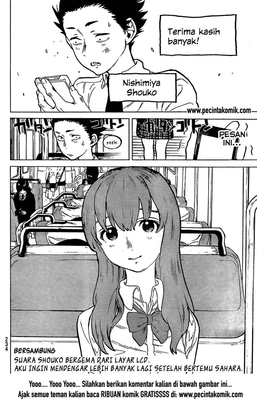 Koe no Katachi Chapter 15 - halaman 21