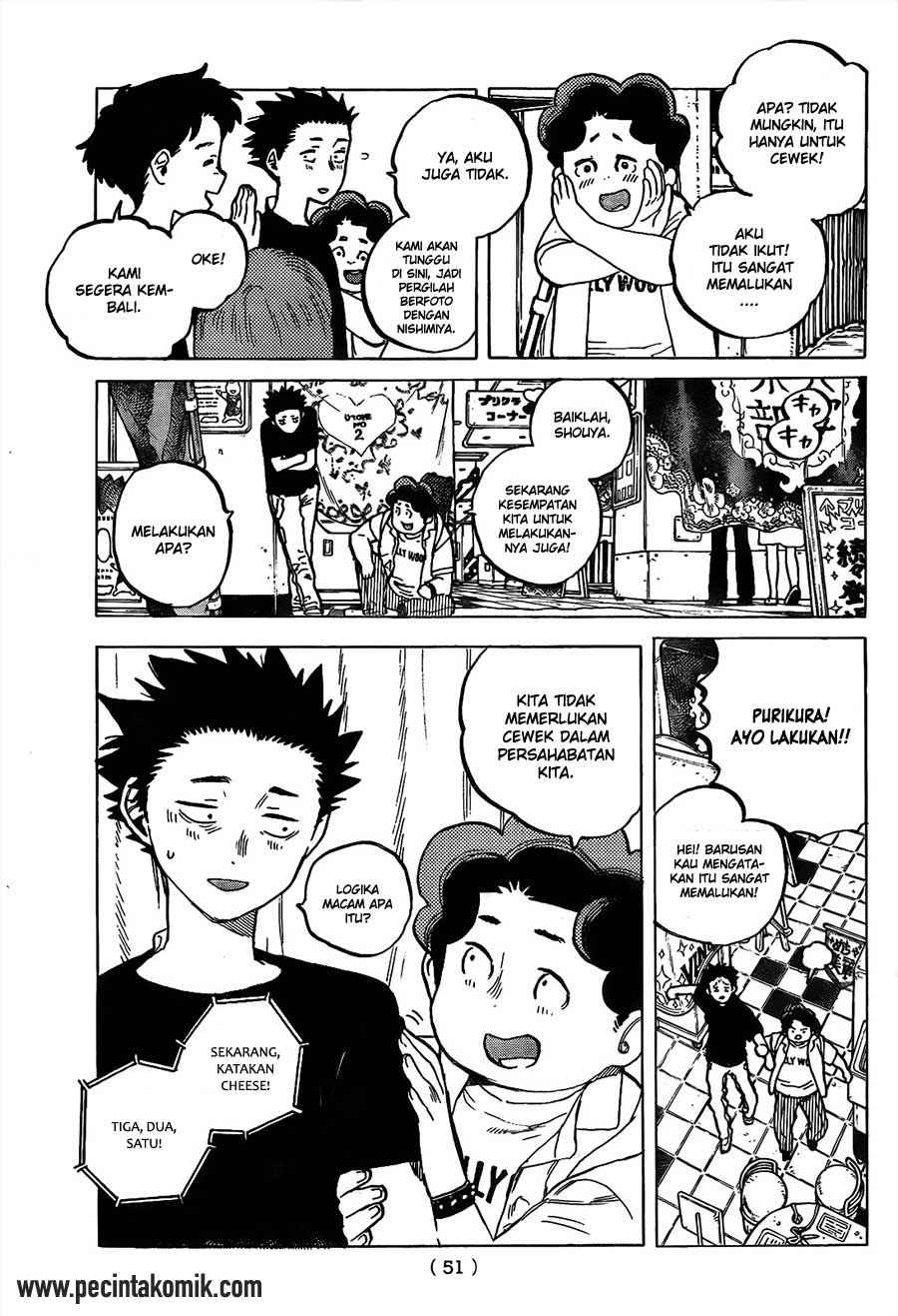 Koe no Katachi Chapter 17 - halaman 16