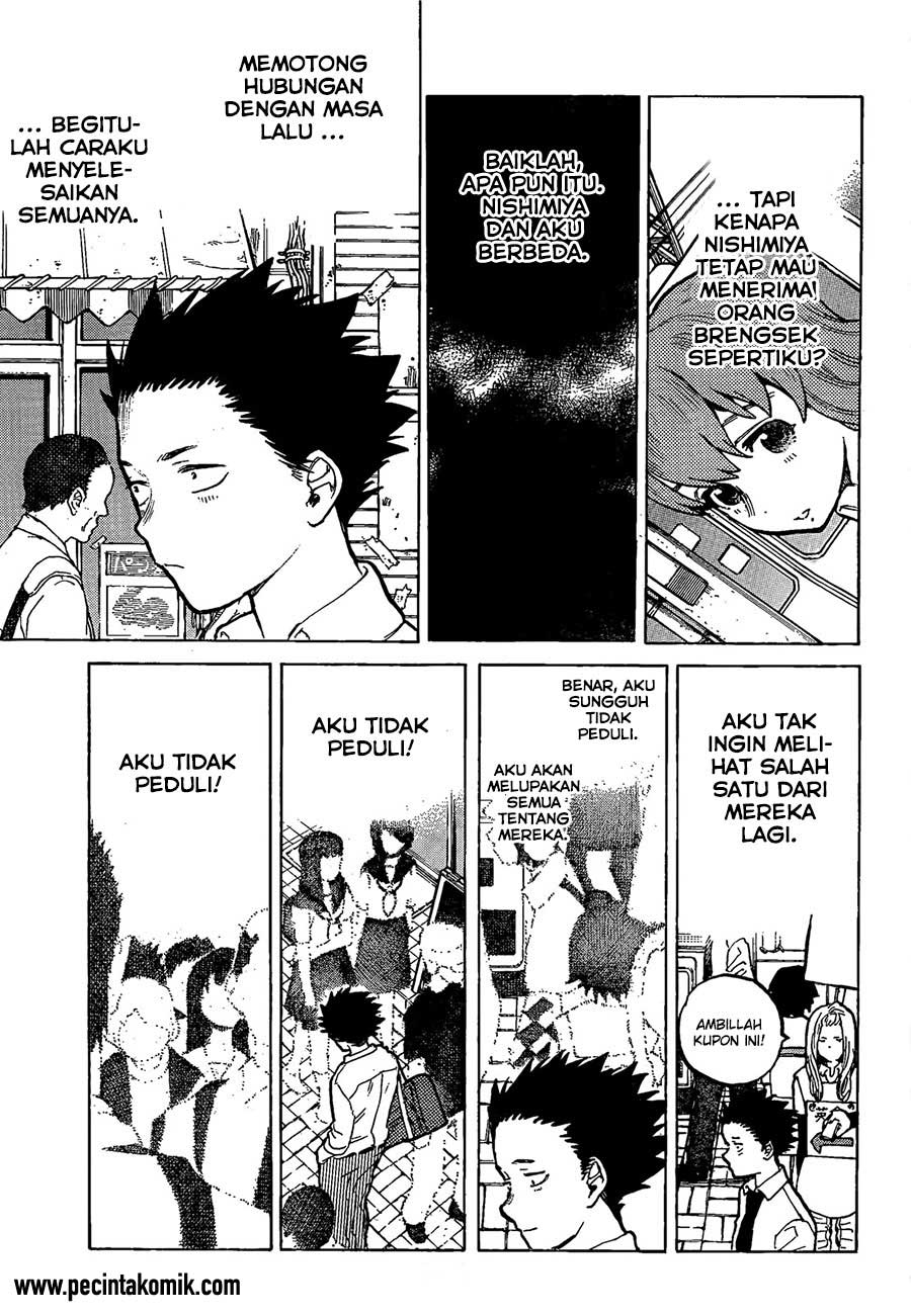 Koe no Katachi Chapter 18 - halaman 14