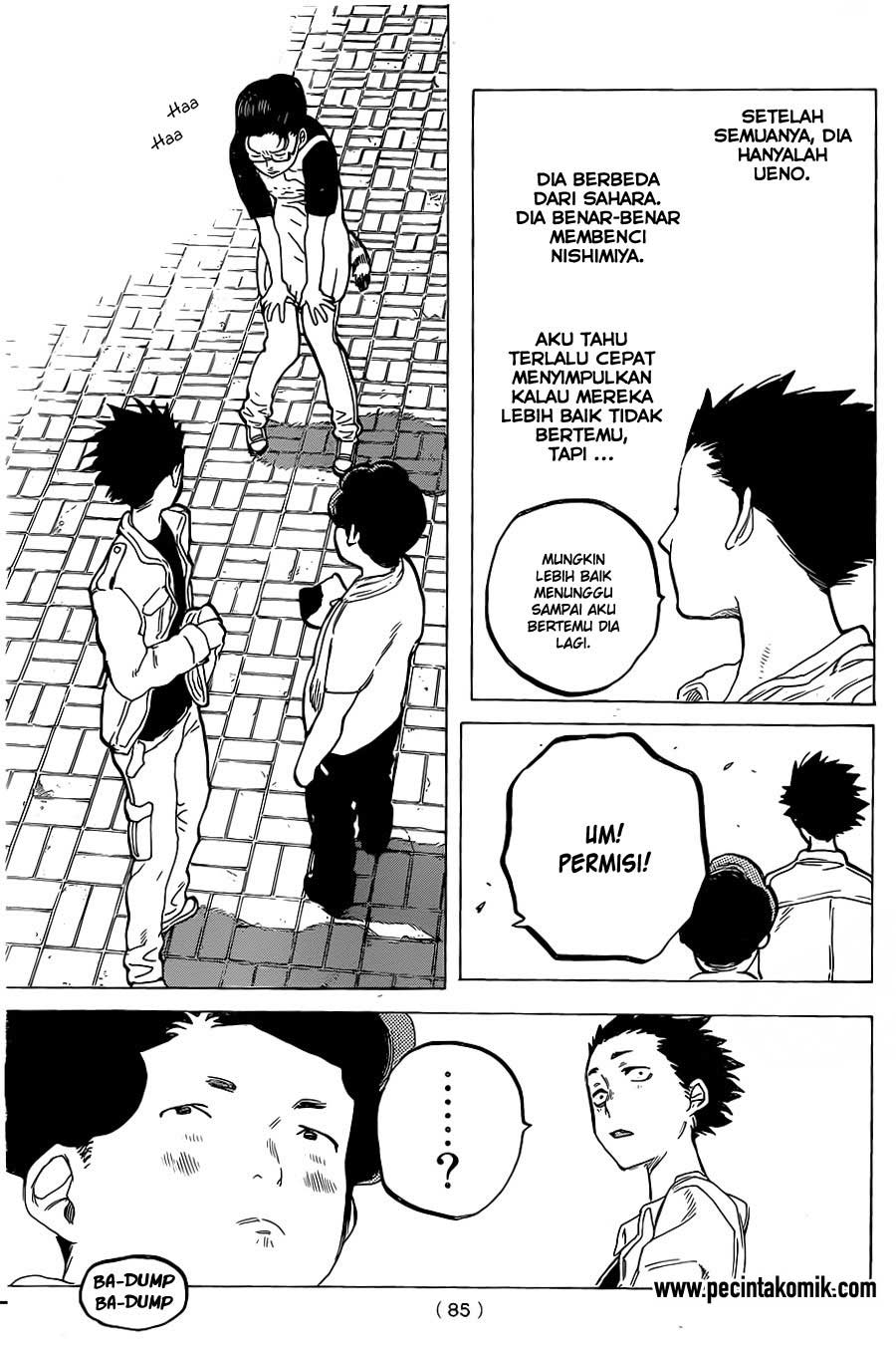 Koe no Katachi Chapter 19 - halaman 18