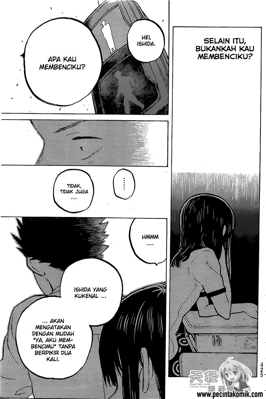 Koe no Katachi Chapter 20 - halaman 18