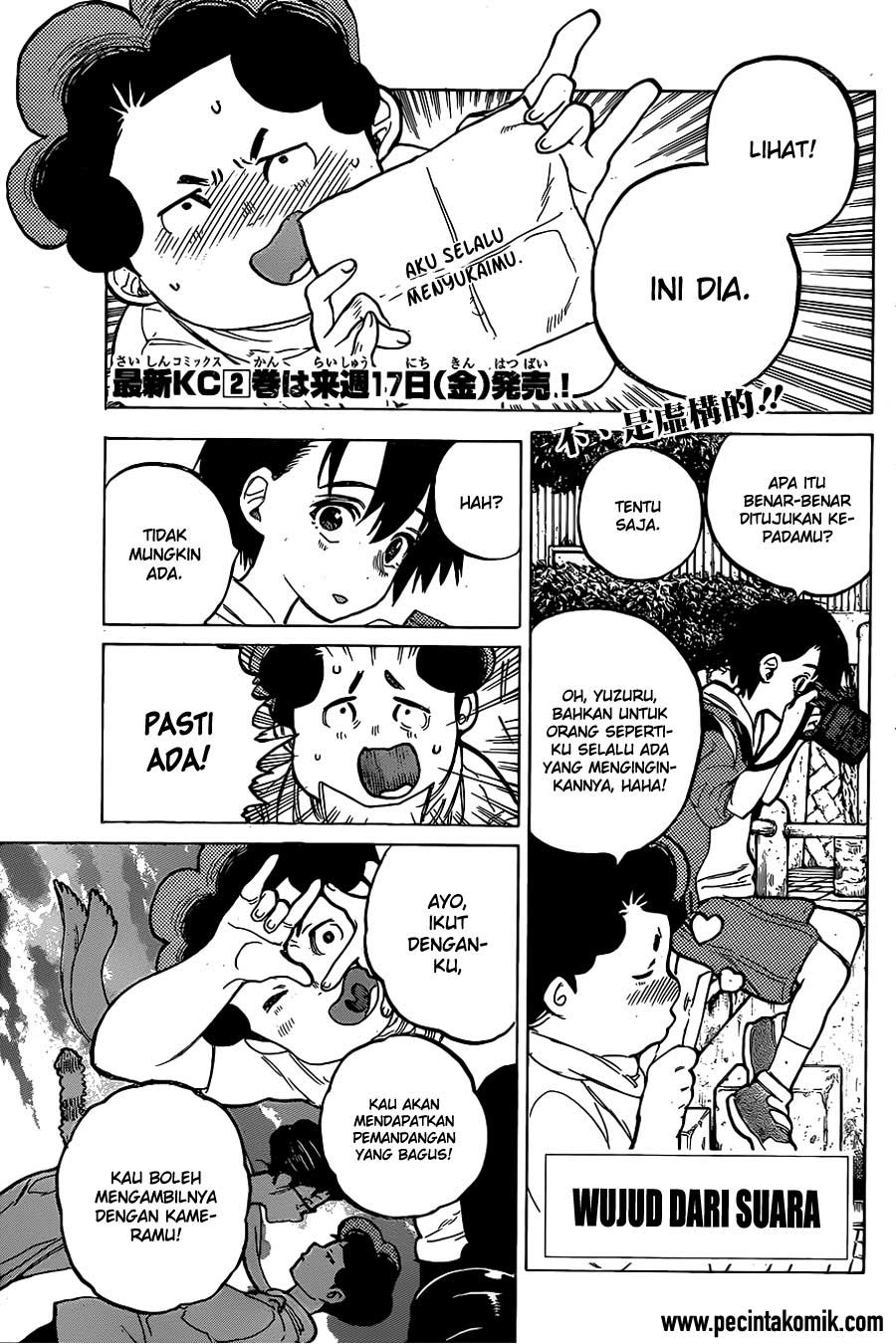 Koe no Katachi Chapter 20 - halaman 2