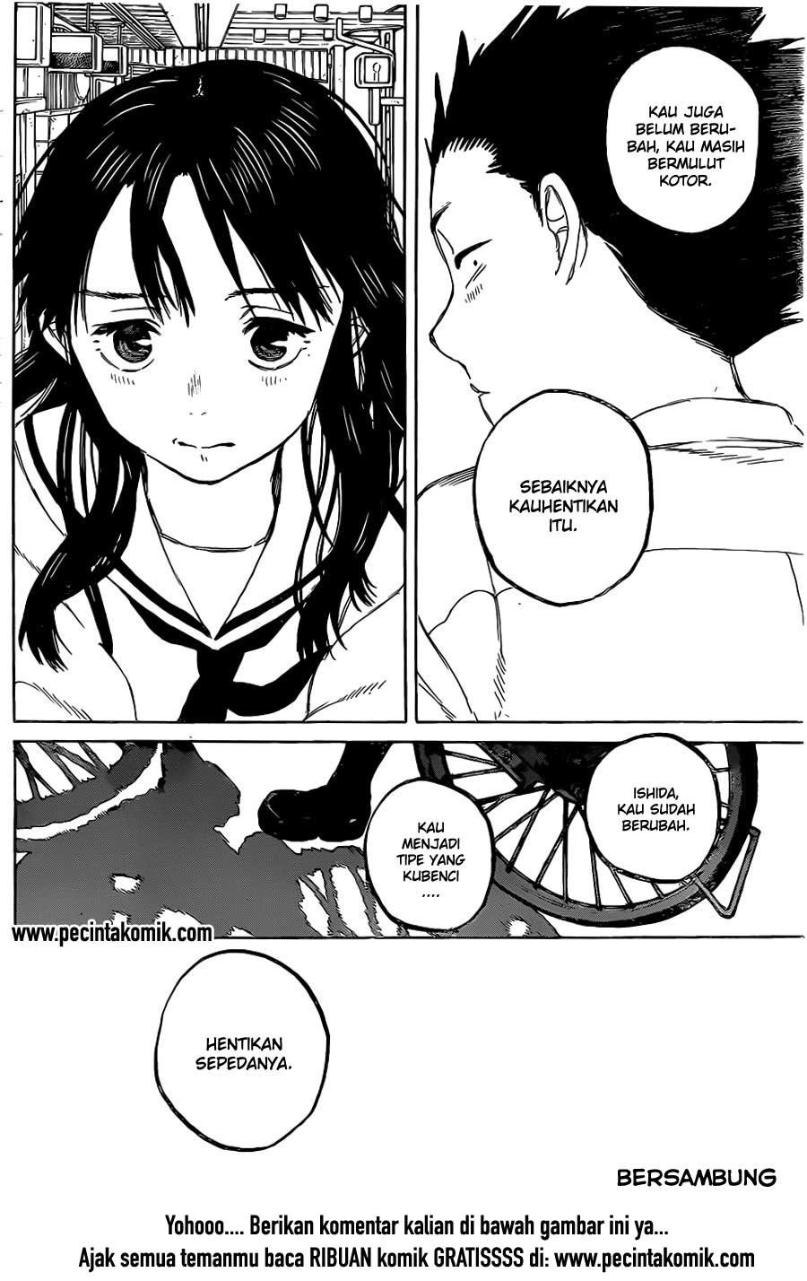Koe no Katachi Chapter 20 - halaman 21