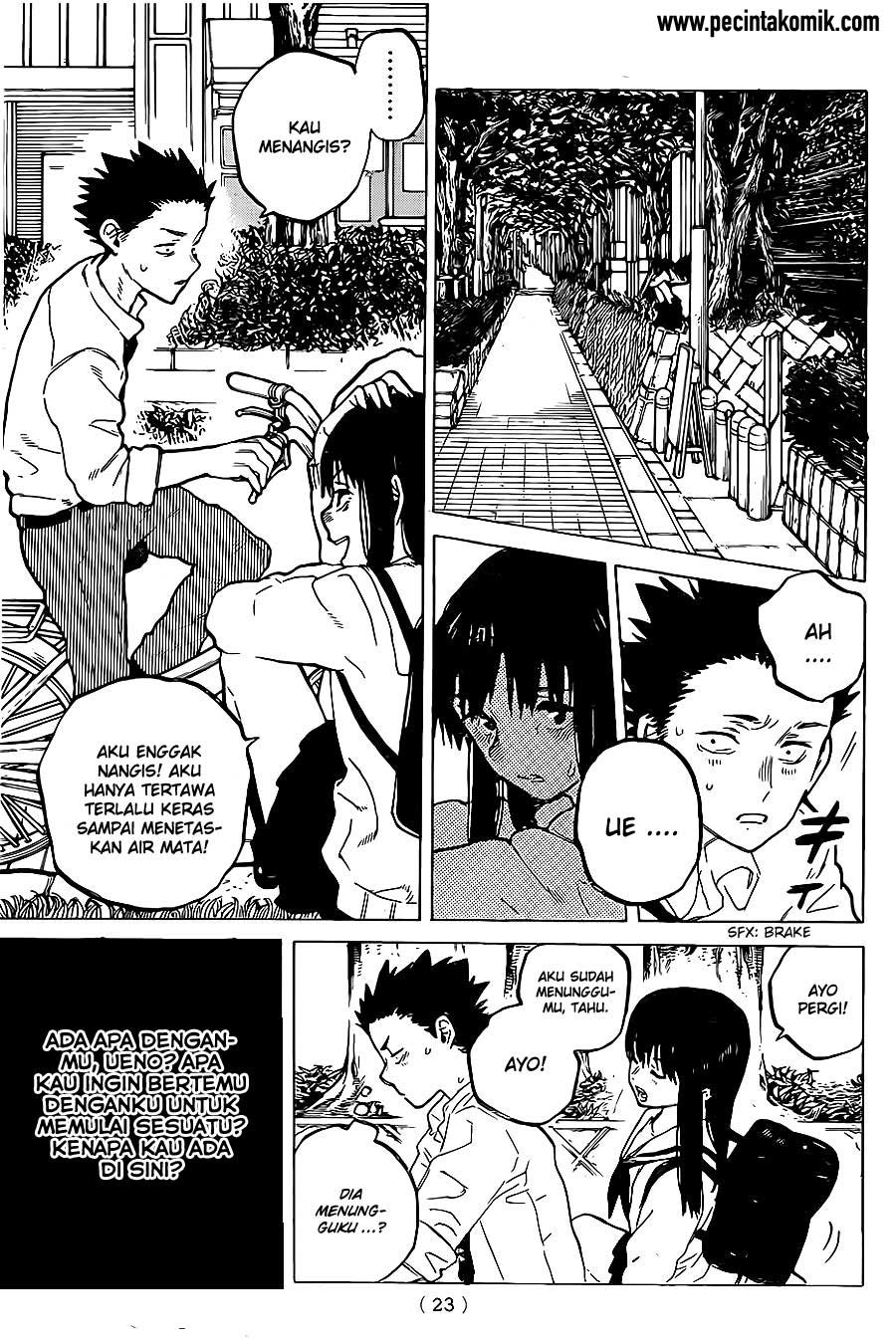 Koe no Katachi Chapter 21 - halaman 15