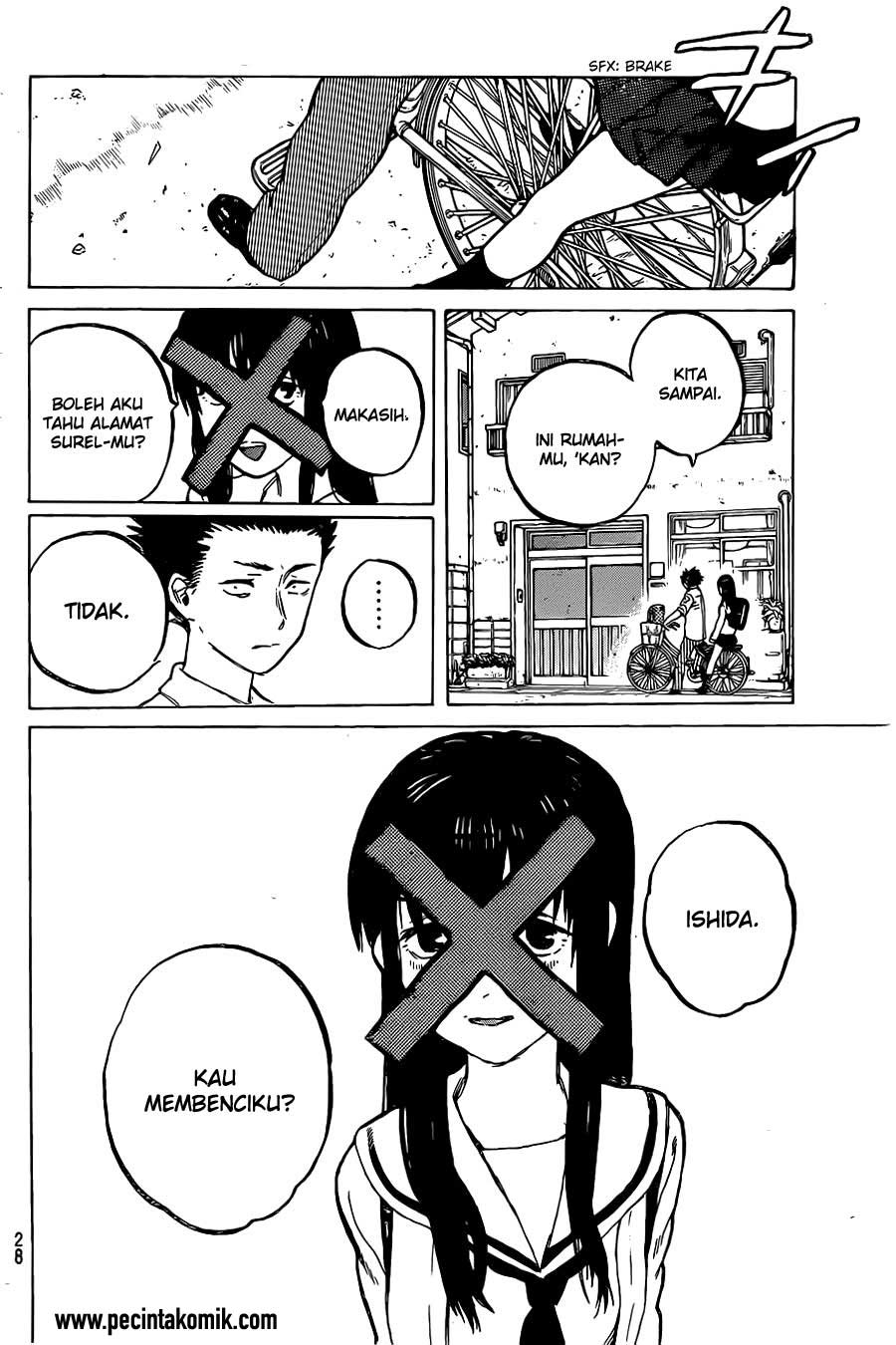 Koe no Katachi Chapter 21 - halaman 20