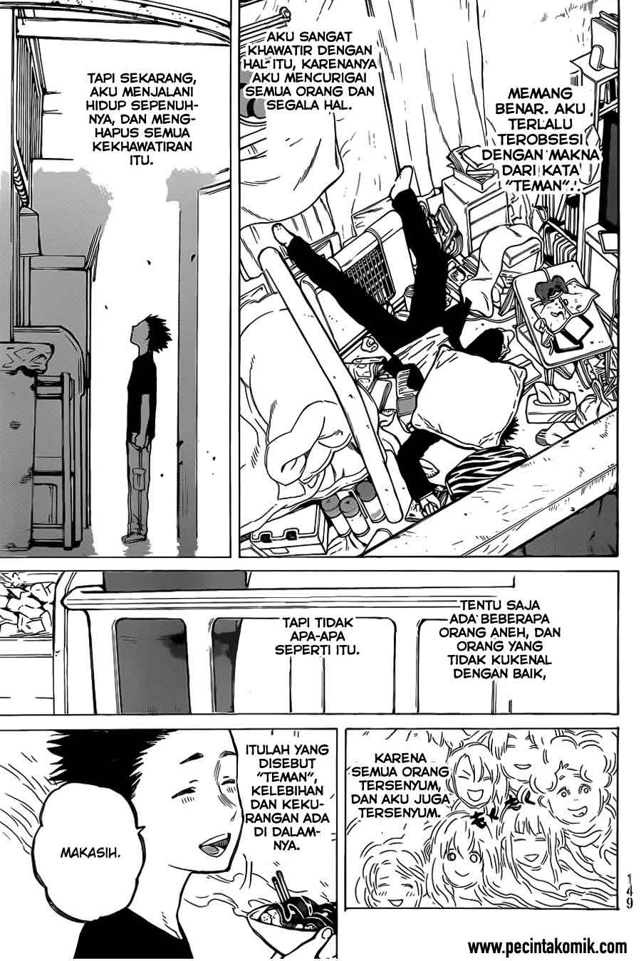 Koe no Katachi Chapter 25 - halaman 19