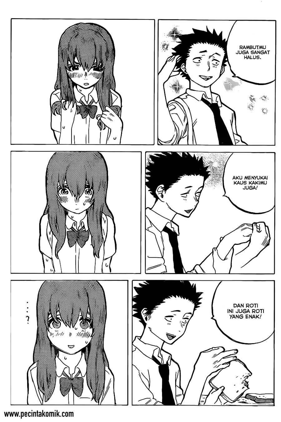 Koe no Katachi Chapter 28 - halaman 14