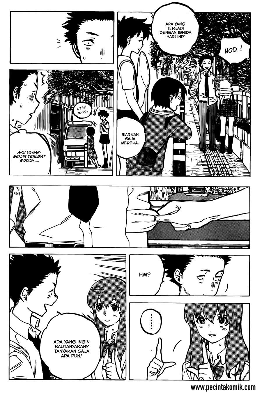 Koe no Katachi Chapter 28 - halaman 16