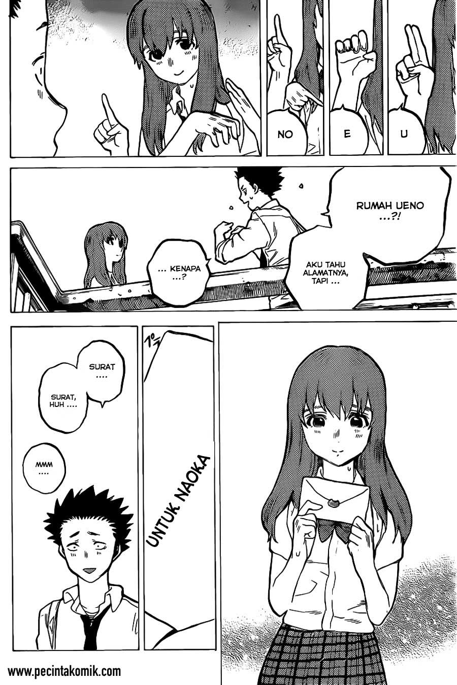 Koe no Katachi Chapter 28 - halaman 17