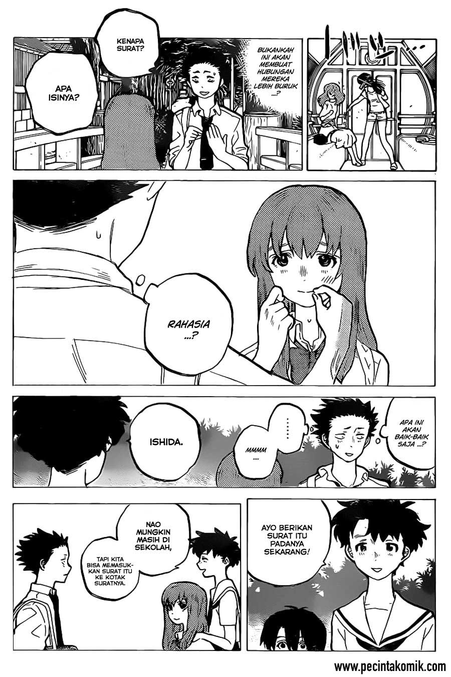 Koe no Katachi Chapter 28 - halaman 18